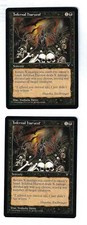 2x Infernal Harvest - Vision - Magic The Gathering NM/M (Never Played)