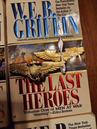 W.E.B. Griffin Paperback Book Men At War Novels Military 6 Books - Bild 10 von 14