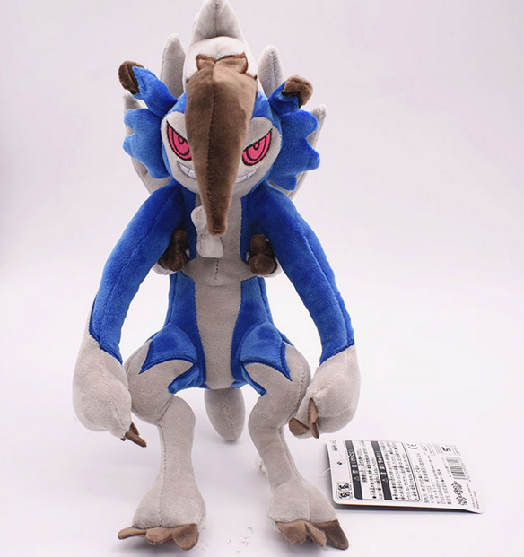 Shiny Lycanroc Midnight Form Plush Doll Stuffed Animal Plushie Toy Gift 12 Inch | eBay