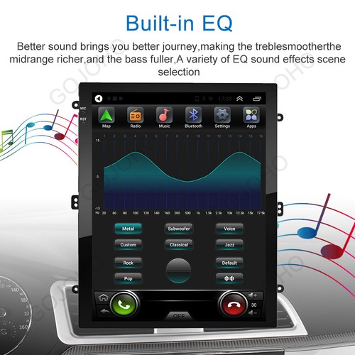 9.7" For Hyundai Santa Fe IX45 2013-2018 Android 13 Apple CarPlay Car Radio GPS - Foto 8 di 23