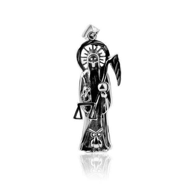 Santa Muerte Prayer Card Our Lady of Holy Death Pagan Original