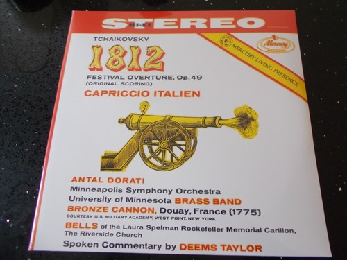 Tchaikovsky: 1812 Overture; Capriccio Italien [VINYL] NEW