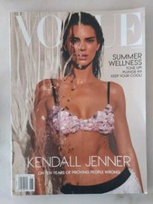VOGUE Magazine SUMMER 2024 Issue Kendall Jenner Cover Summer Wellness Issue 