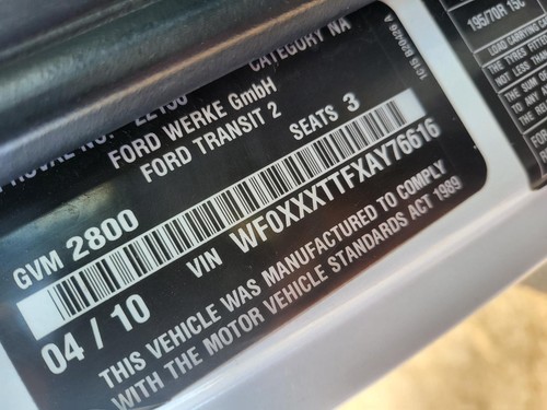 Ford Transit Starter Motor VM 09/2006-02/2014 - Picture 7 of 7