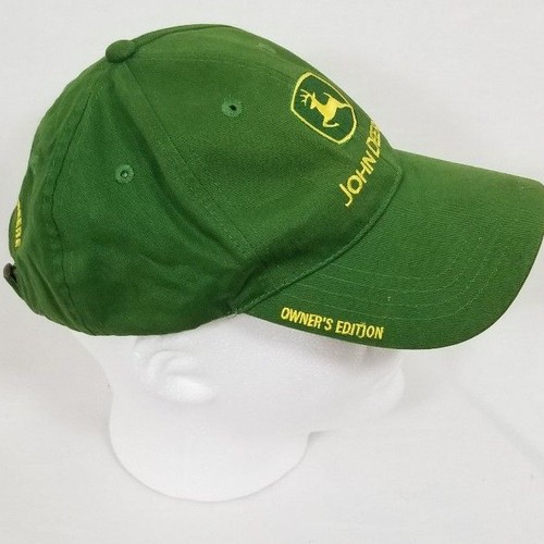 John Deere Owner's Edition Green Adjustable All Fit Hat Adult - Picture 2 of 5