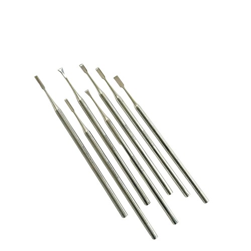 7PK Precision Mini Chisel Set for Detailed Sculpting and Carving Wax, Wood, Soap - Picture 5 of 7