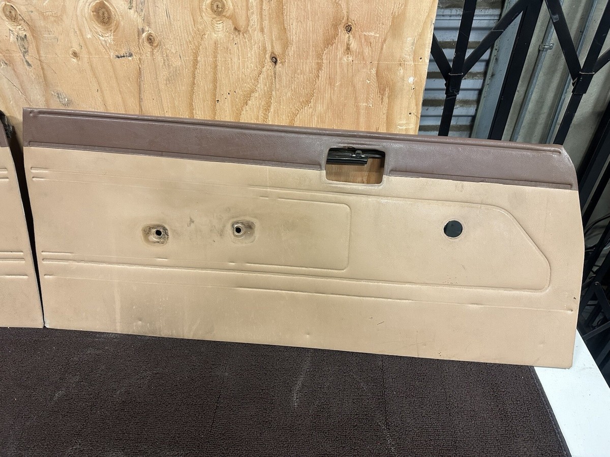 Toyota Pickup Door Panels Brown OEM 1984-1986 V32 | eBay