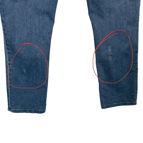 Elle Women’s Blue Denim Stretch Straight Leg Jeans SZ/2 - Picture 15 of 16