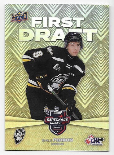 21/22 UPPER DECK CHL FIRST DRAFT Hockey (#FD1-FD25) U-Pick From List - Picture 13 of 26