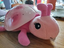 Pink Turtle Plush Nightlight Cloud B Twilight  Child Night Light w/o Batteries