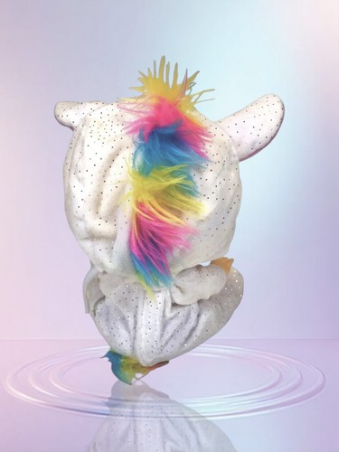 Cry Babies Dreamy the Unicorn 10”Baby Doll Shimmery Removable Rainbow Pink - Picture 3 of 6