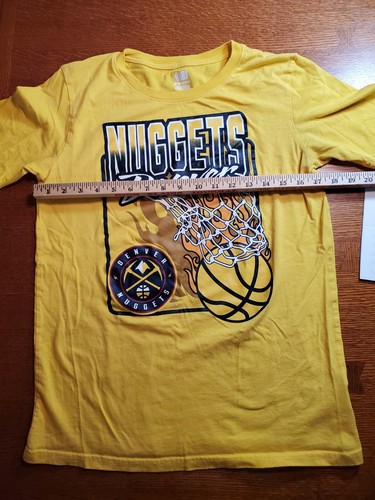 NBA Denver Nuggets T Shirt Youth XL gelb - Bild 9 von 13