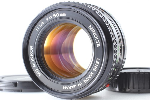 [FAST NEUWERTIG] Minolta MD Rokkor 50 mm F/1.4 MF Standardobjektiv MD Mount JAPAN #6591 - Bild 1 von 8