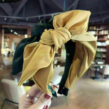 Women's Fabric Headband Twist Bow Knot Cross Headband Girl Hair Band for Ladies
