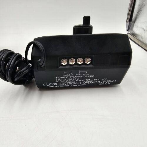 Tech 4 MRC600 AC Hobby Transformer For AC Powered Locomotives Tested CIB - Picture 7 of 12