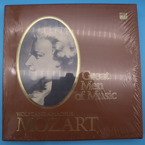 WOLFGANG AMADEUS MOZART Vinyl Great Men Of Music Time Life Music NEW SEALED