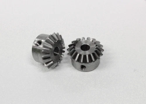 Steel Bevel Gear, Module 0.7, 18/18 Teeth, 1 Pair, B 4