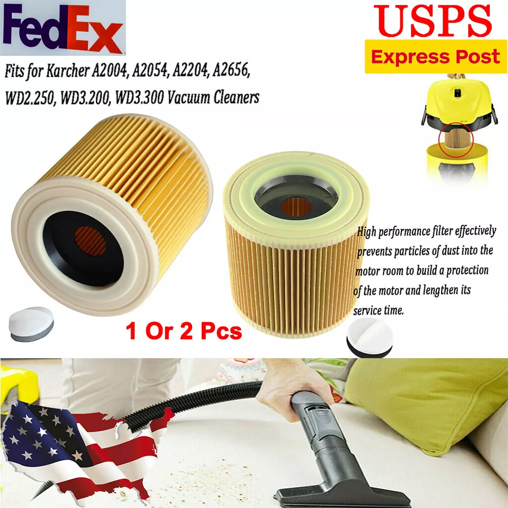 Morse code request amplification Vacuum Cleaner Wet/Dry Cartridge Filter For KARCHER MV2 WD2.200 WD3.500 A2504 US | eBay Morse code request amplification Vacuum Cleaner Wet/Dry Cartridge Filter For KARCHER MV2 WD2.200 WD3.500 A2504 US | eBay