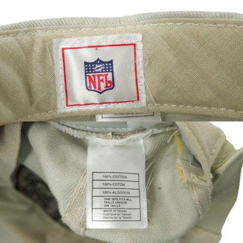 NFL San Francisco 49ers Adjustable Strapback Cap Football Baseball Hat Khaki - Picture 8 of 13