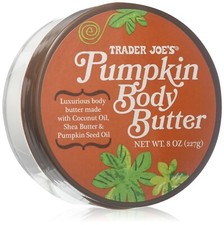 New, Sealed, Trader Joe's Pumpkin Body Butter w/ Coconut Oil and Shea, 8oz