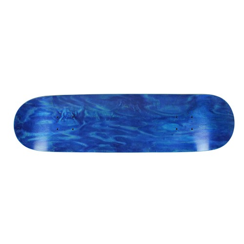 Moose Blank Skateboard Deck Stain Blue 7.5" - Picture 5 of 5