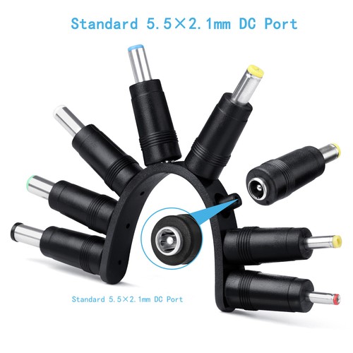 20Tips Universal USB to DC Power Adapter Cable Charger 5.5 mm/2.1 mm Barrel Jack - Picture 7 of 13