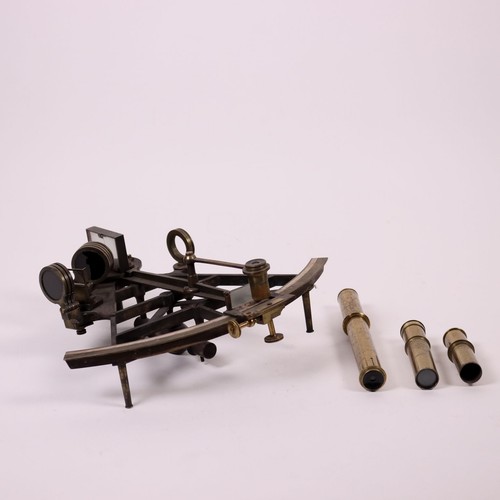 Sextant aus Messing - England 19. Jahrhundert - Bild 4 von 12