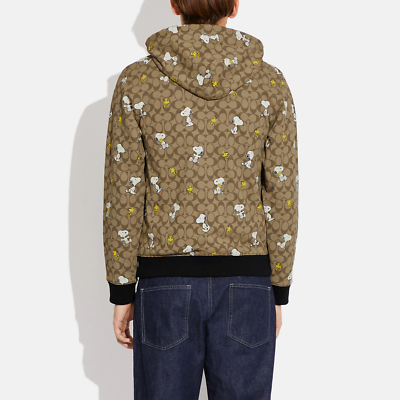 国内即発 CE545 COACH X PEANUTS SIGNATURE SNOOPY フーディー NWT Coach X Peanuts MEN'S Signature Snoopy Hoodie CE545 | eBay