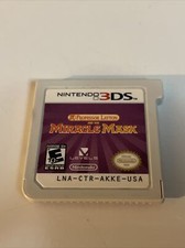 Professor Layton and the Miracle Mask (Nintendo 3DS, 2012) Cart Only