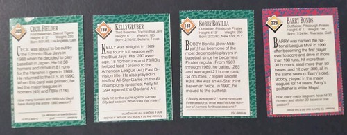 1990 1991 si for kids barry bonds, bobby bonilla, cecil fielder, kelly gruber - Picture 2 of 2