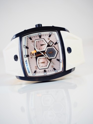 Diesel Uhr DZ-4212 Chrono Uhr sehr selten schwarz / weiß - Bild 3 von 16