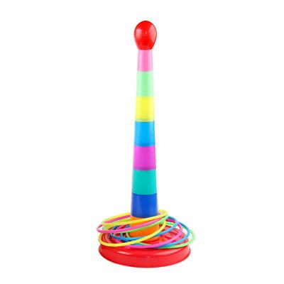 Ringwurf Spiele Set Outdoor Hofspiel Team Kooperation Kunststoff Karneval Outdoor