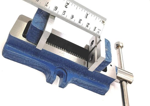 Self Centering Engineering Drilling Vice - Fixed Base 50MM (2" INCH) - Picture 2 of 4