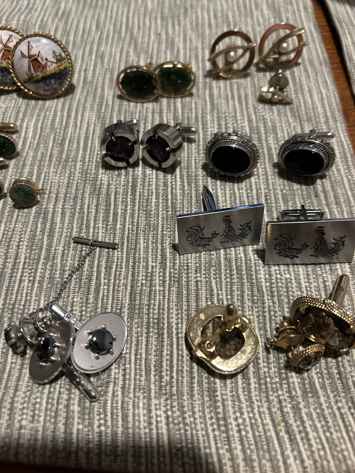 Mens Vintage Cufflink Lot eBay