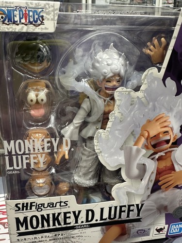 ONE PIECE MONKEY D. LUFFY GEAR 5 SH FIGUARTS ACTION FIGURE NUOVA FIFTH S.H. - Foto 2 di 6
