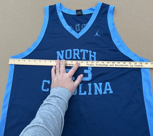 Nike Air Jordan North Carolina Eighty-Two Champions Blue Jersey Stitched 1982 - Picture 8 of 20