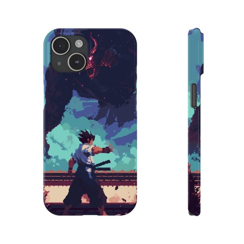 Anime iPhone Slim Phone Case, Street Fighter Inspired Cover, Otaku Gift, Gaming - Picture 4 of 49