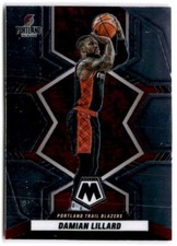 2021-22 Panini Mosaic #50 Damian Lillard  Portland Trail Blazers 