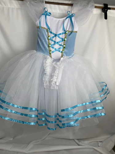 Disfraces Largos de Ballet Verde Romántico Tul Vestido Niñas Escenario Actuación - Imagen 2 de 7