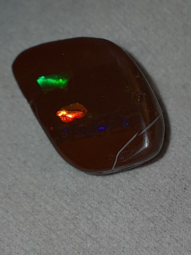Äthiopischer Mezezo (auch Schoko oder Shewa) Opal, poliert,10,9ct, alle Farben - Bild 4 von 8