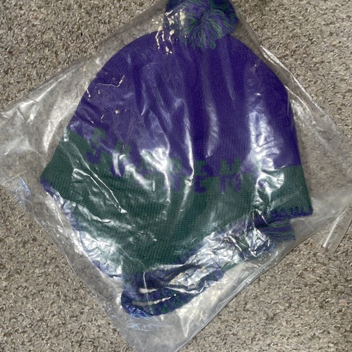 Supreme Split Logo Ear flap Beanie