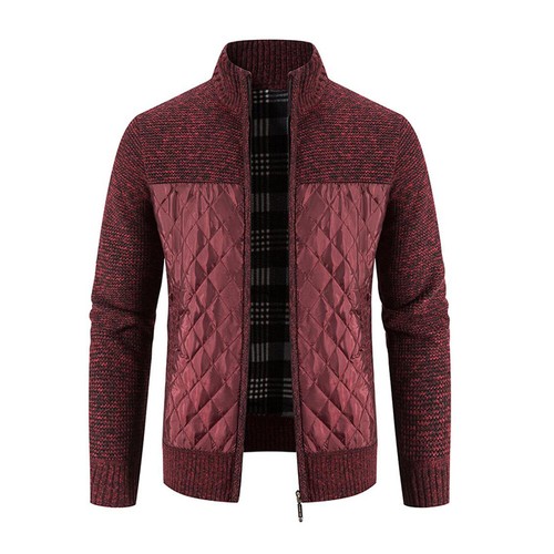 Mens Jacket Tops Winter Knitted Warmer Sweater Casual Warm Coat - Bild 10 von 47