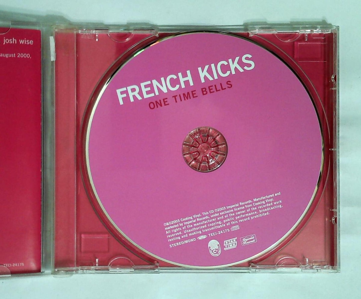 French Kicks – One Time Bells TECI-24175 JAPAN CD OBI