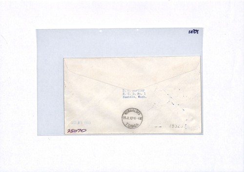 TONGA WW2 Cover Nukuʿalofa *REMEMBER PEARL HARBOR* Vignette BOMB 1942 USA YJ21 - Picture 7 of 9