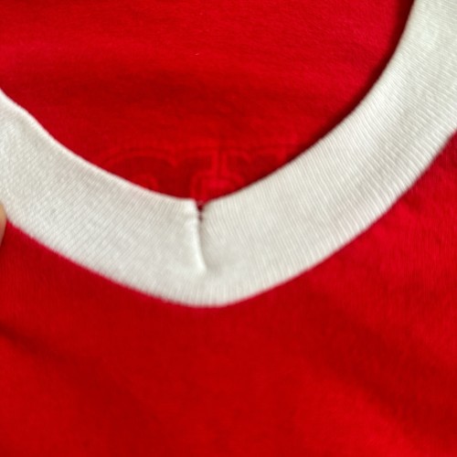 Camiseta I Bet It All On Bid Day Jackpot Cuello Rojo Blanco Talla S - Imagen 6 de 7