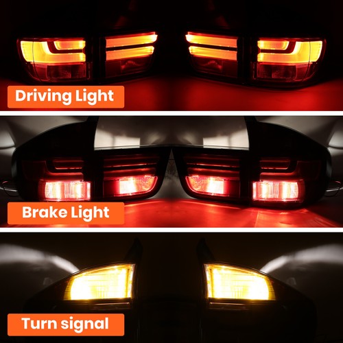 Luz trasera ahumada LED para BMW E70 X5 2007 2008 2009-2013 luces de freno traseras izquierda+derecha - Imagen 2 de 12