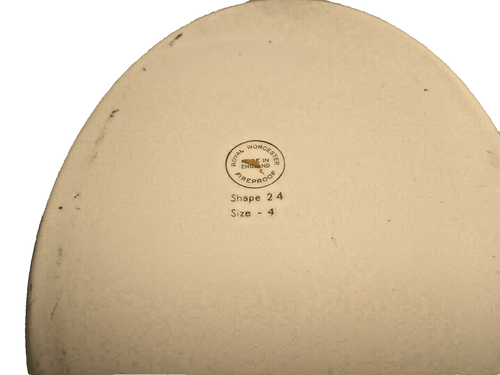 Vintage Royal Worcester Gold Lustre Casserole Shape 24 Size 4 Fireproof Lid Oven - Picture 12 of 18