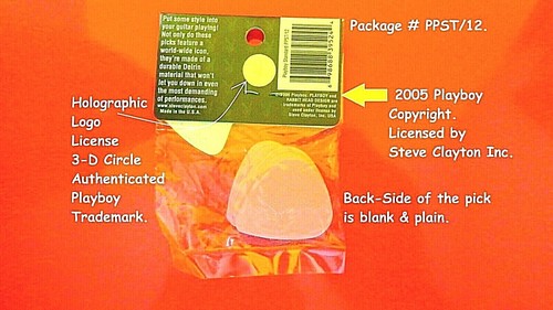 Playboy Guitar Picks - Picture 5 of 8