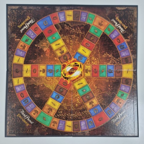 Trivial Pursuit The Lord of the Rings Movie Trilogy Game ~ Board Only - Picture 1 of 5