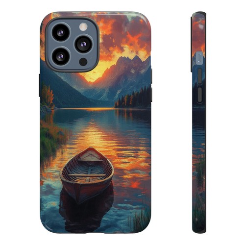 Lake Wooden Boat Phone Case for iPhone, Samsung Galaxy, Pixel - 第 90/231 張圖片
